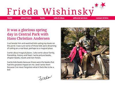 Frieda Wishinsky, children's author