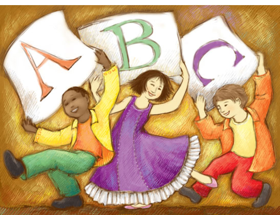 ABC - Photoshop illustration