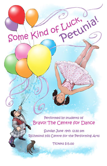 Some Kind of Luck Petunia - Bravo the Centre for Dance - recital programme